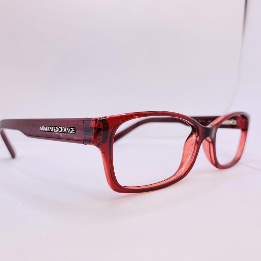 Armani Exchange Eyeglasses Sunglasses AX 3017 8118 52 [] 16 135 MM Brazil Red